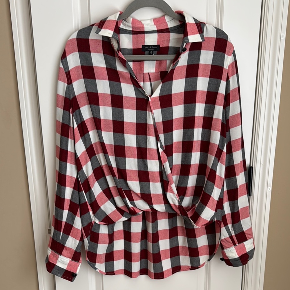 Rag & Bone Camille Shirt. Size M.